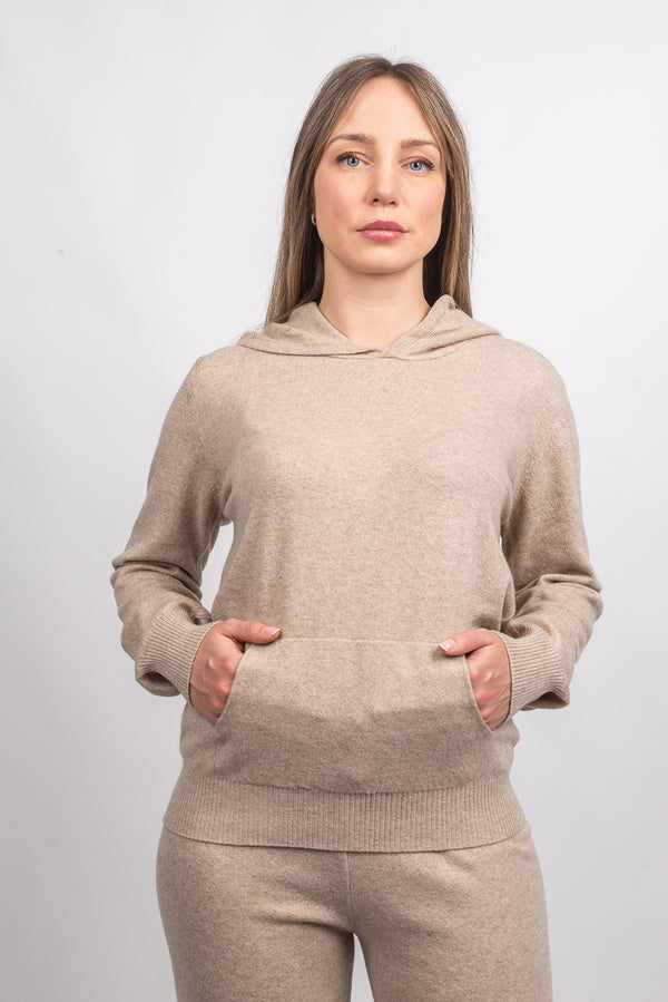 Sweatshirt in cashmere blend | Dalle Piane Cashmere