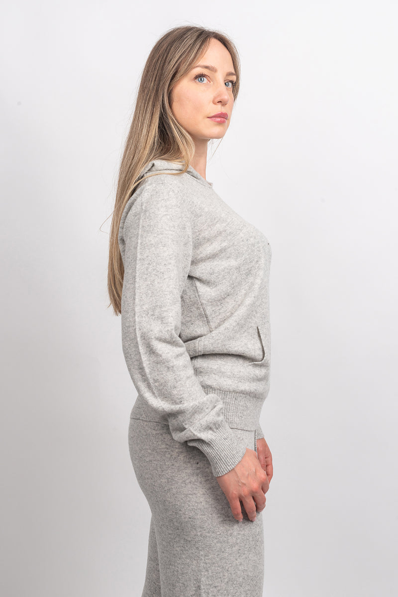 Sweatshirt in cashmere blend | Dalle Piane Cashmere