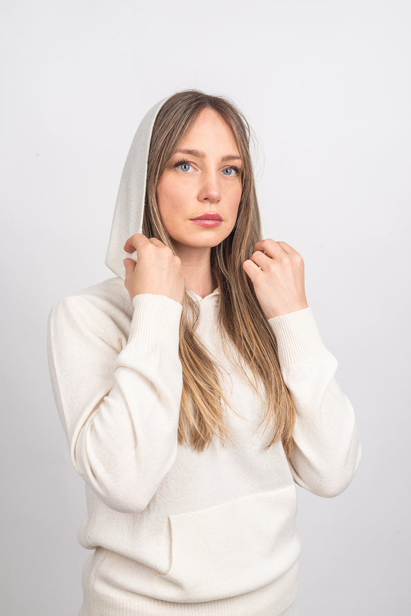 Sweatshirt in cashmere blend | Dalle Piane Cashmere