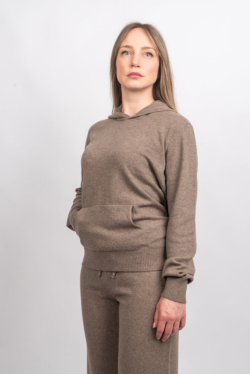 Sweatshirt in cashmere blend | Dalle Piane Cashmere