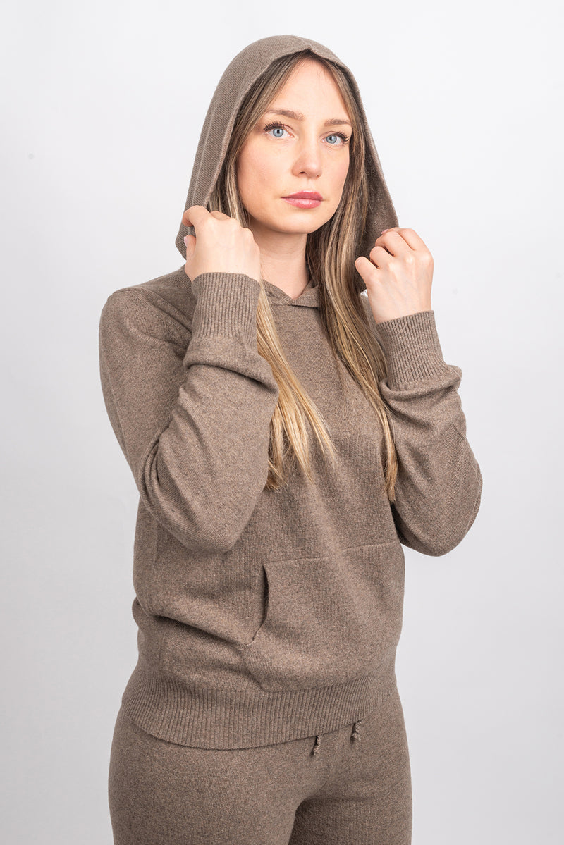 Sweatshirt in cashmere blend | Dalle Piane Cashmere