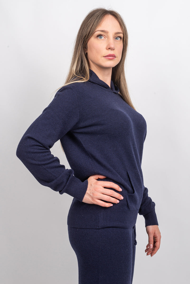 Sweatshirt in cashmere blend | Dalle Piane Cashmere
