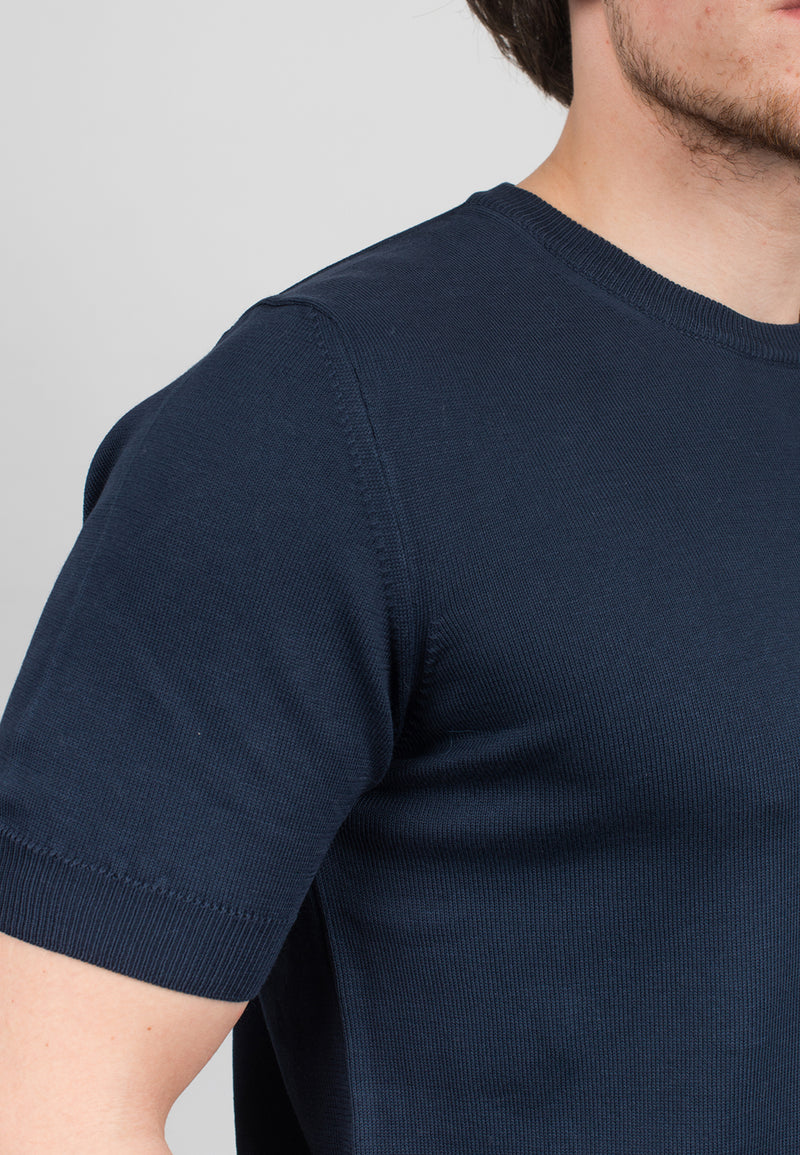 100% cotton short sleeve T-shirt | Dalle Piane Cashmere