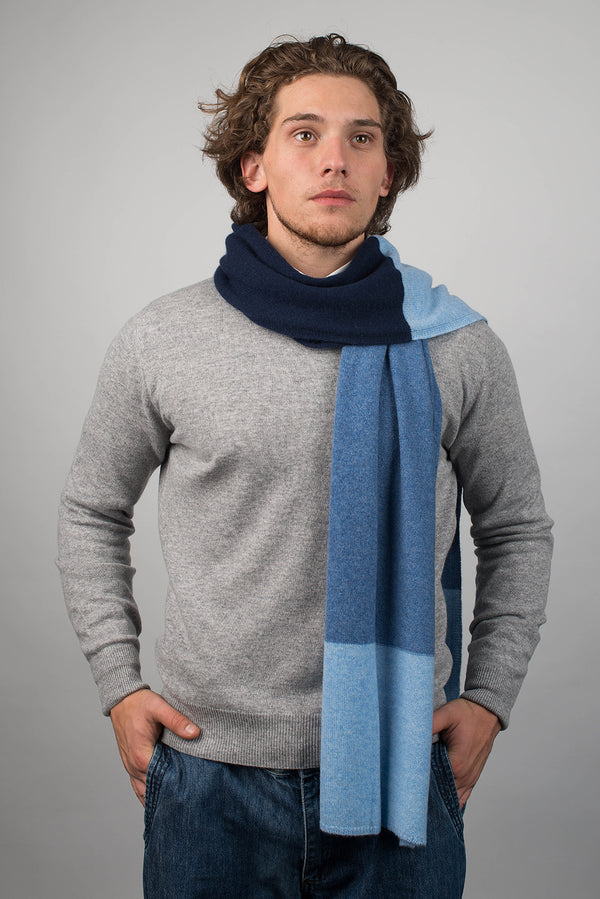 Striped Scarf 100% Cashmere | Dalle Piane Cashmere