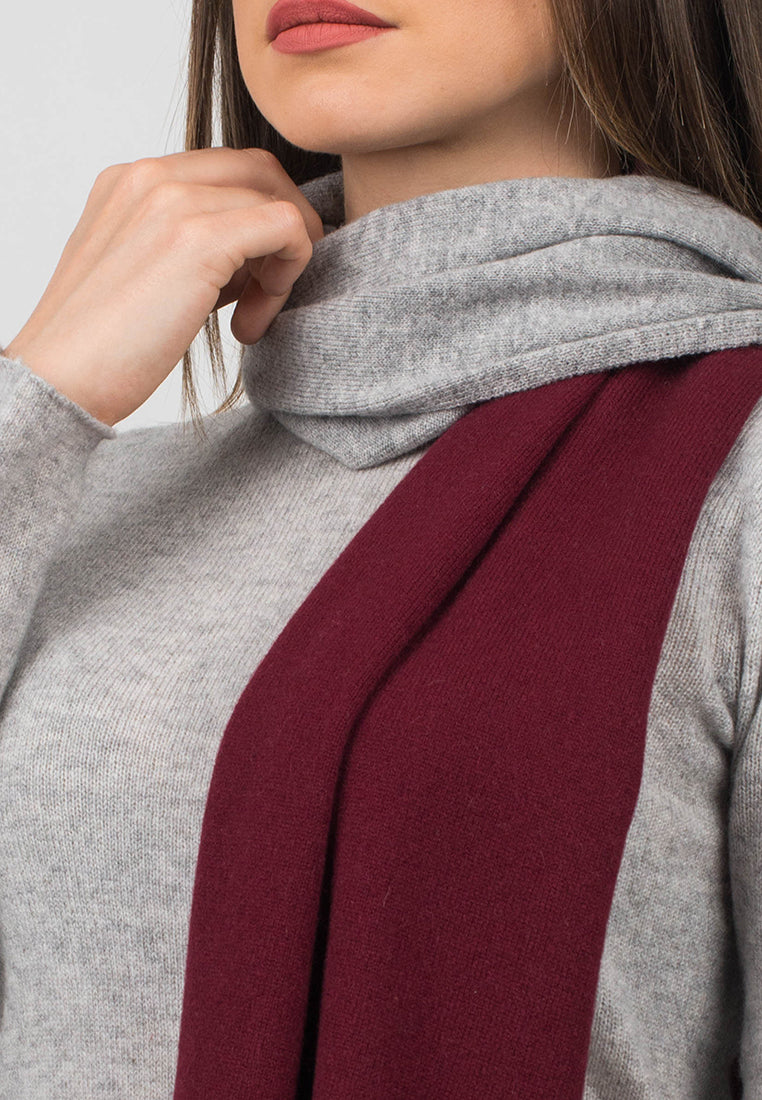 Bicolor Scarf 100% Cashmere | Dalle Piane Cashmere