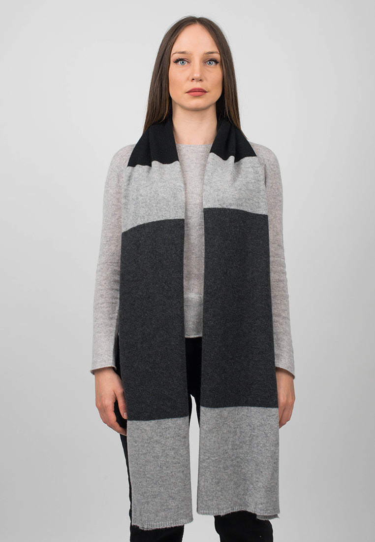 Striped Scarf 100% Cashmere | Dalle Piane Cashmere