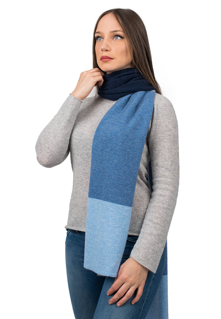 Striped Scarf 100% Cashmere | Dalle Piane Cashmere