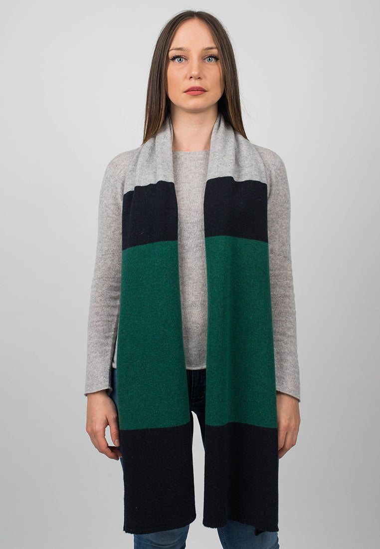 Striped Scarf 100% Cashmere | Dalle Piane Cashmere