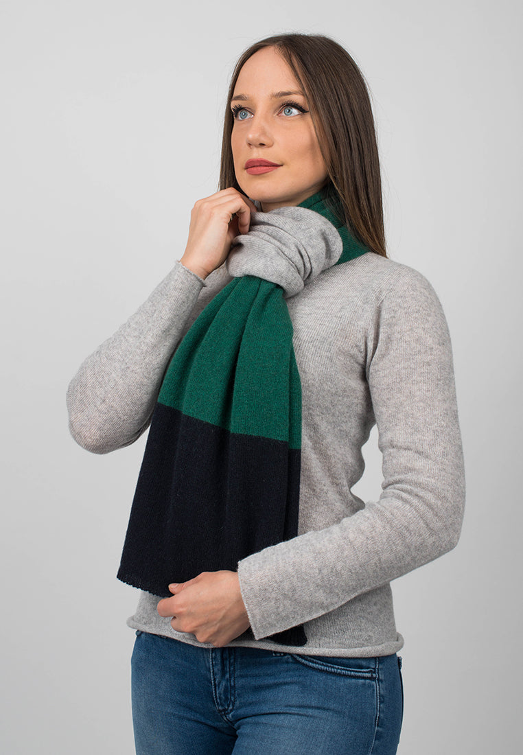 Striped Scarf 100% Cashmere | Dalle Piane Cashmere