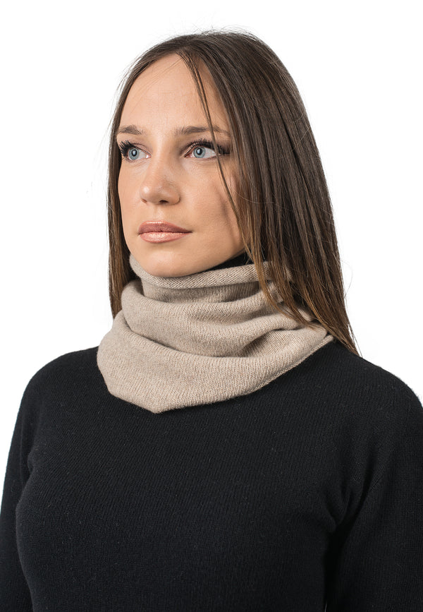 Infinity scarf 100% regenerated cashmere | Dalle Piane Cashmere