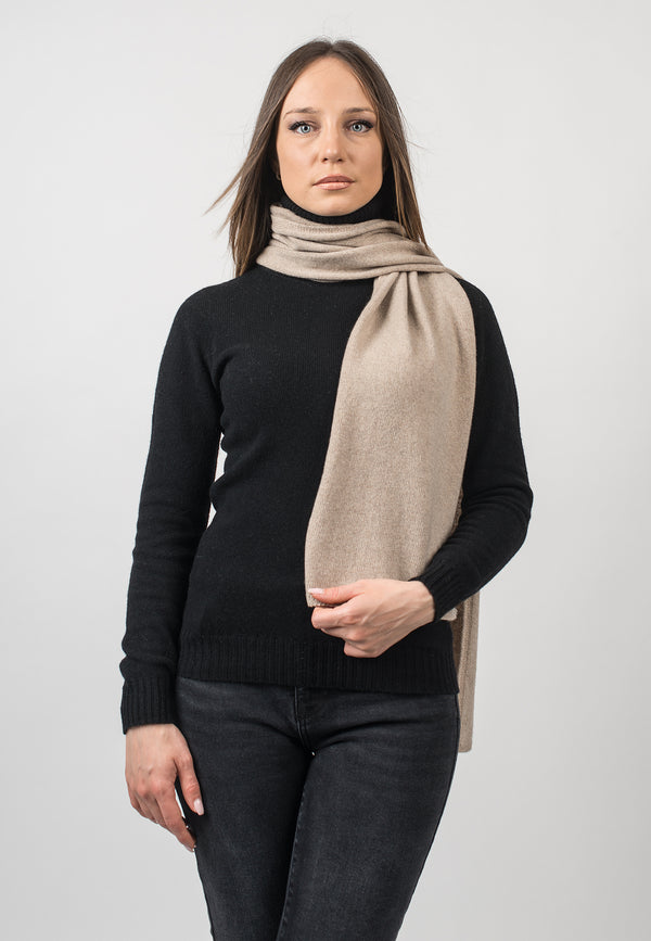 Scarf in 100% regenerated cashmere | Dalle Piane Cashmere