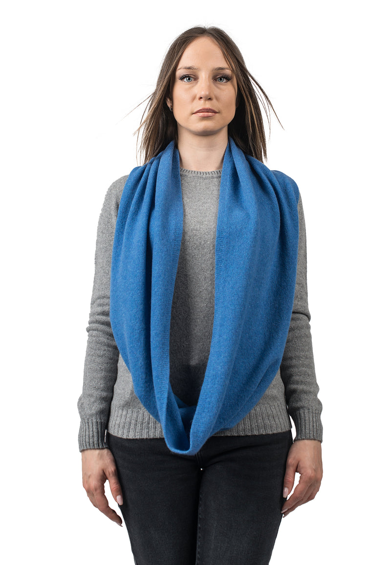 Wraparound scarf 100% regenerated cashmere | Dalle Piane Cashmere