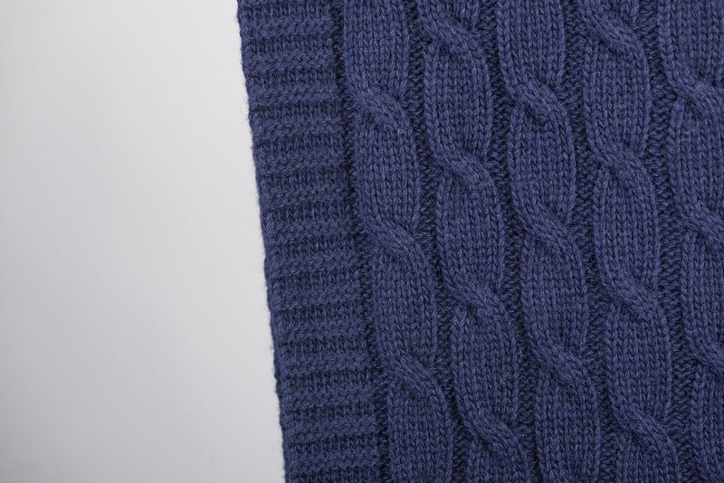 Blanket Braid Mixed Cashmere | Dalle Piane Cashmere