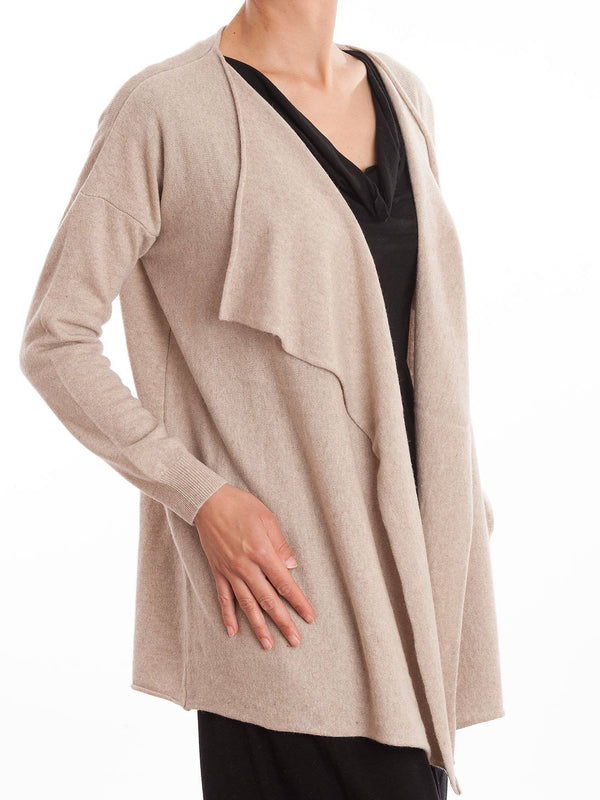 Waterfall Cardigan Cashmere Blend | Dalle Piane Cashmere