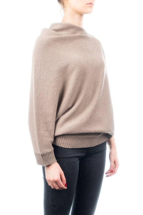 Poncho Jersey Cashmere Blended | Dalle Piane Cashmere